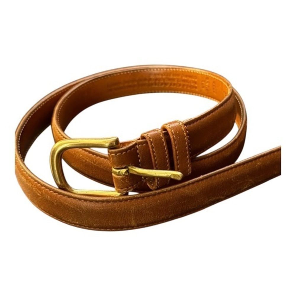Coach vintage men's belt waist 44”British Tan early 80s